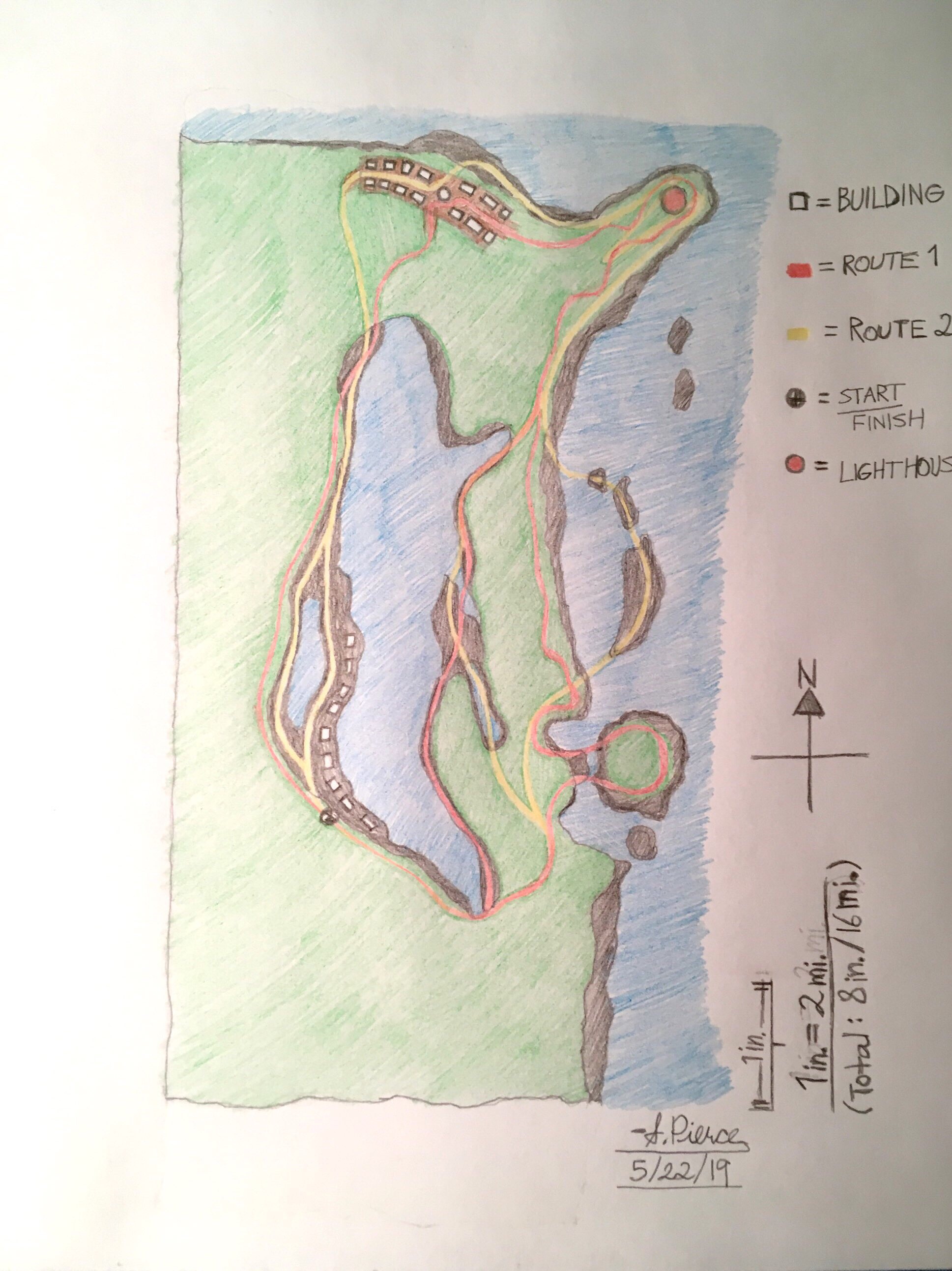 Black Rock Cove Track Map